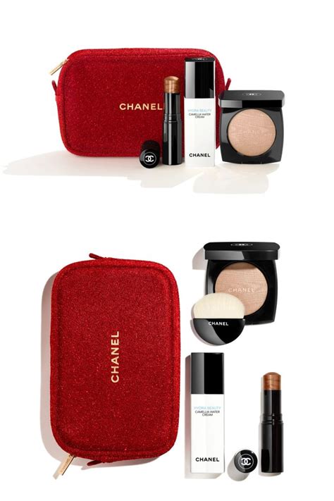 chanel beauty to go gift set|Chanel free gift with purchase.